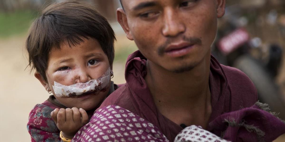 Po zemetraseniach v Nepále trpia najmä deti