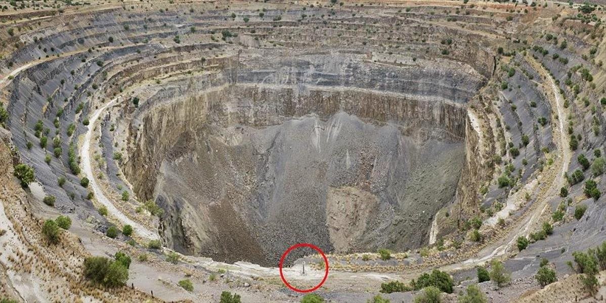 FOTO Gigantické krátery: Všetko iba kvôli diamantu o veľkosti plážovej lopty