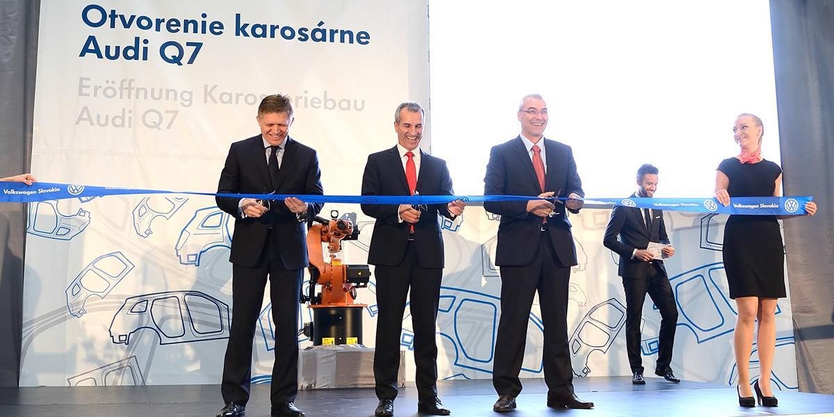 FOTO Volkswagen otvoril novú karosáreň
