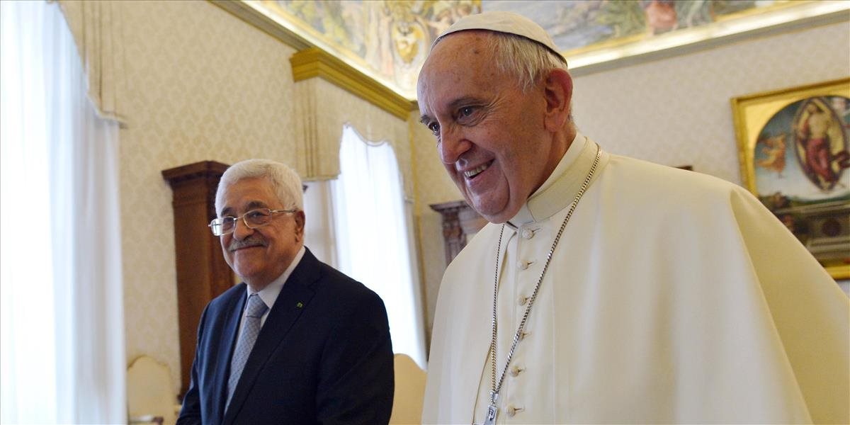 Pápež František označil palestínskeho prezidenta Abbása za "anjela mieru"