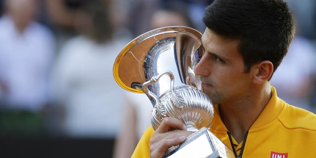 ATP Rím: Djokovič získal 24.titul, vo finále zdolal Federera