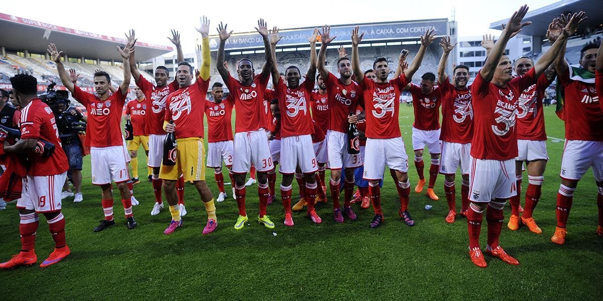 Benfica Lisabon získala rekordný 34. majstrovský titul