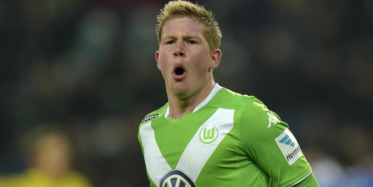 Wolfsburg neplánuje predať De Bruyneho, ponúkne mu vylepšenú zmluvu