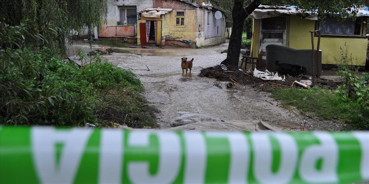 Pohroma v obci Klieština: Malý potôčik zaplavil kvôli dažďu celú dedinu