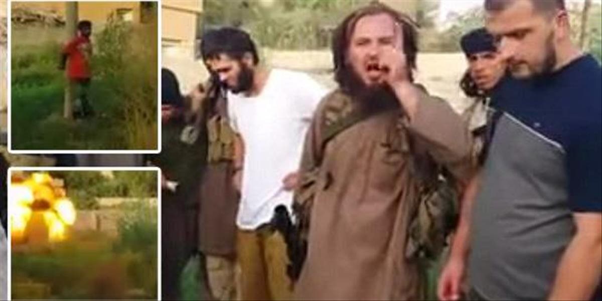 Otrasné VIDEO: Militanti z Islamského štátu popravili zajatca bazukou