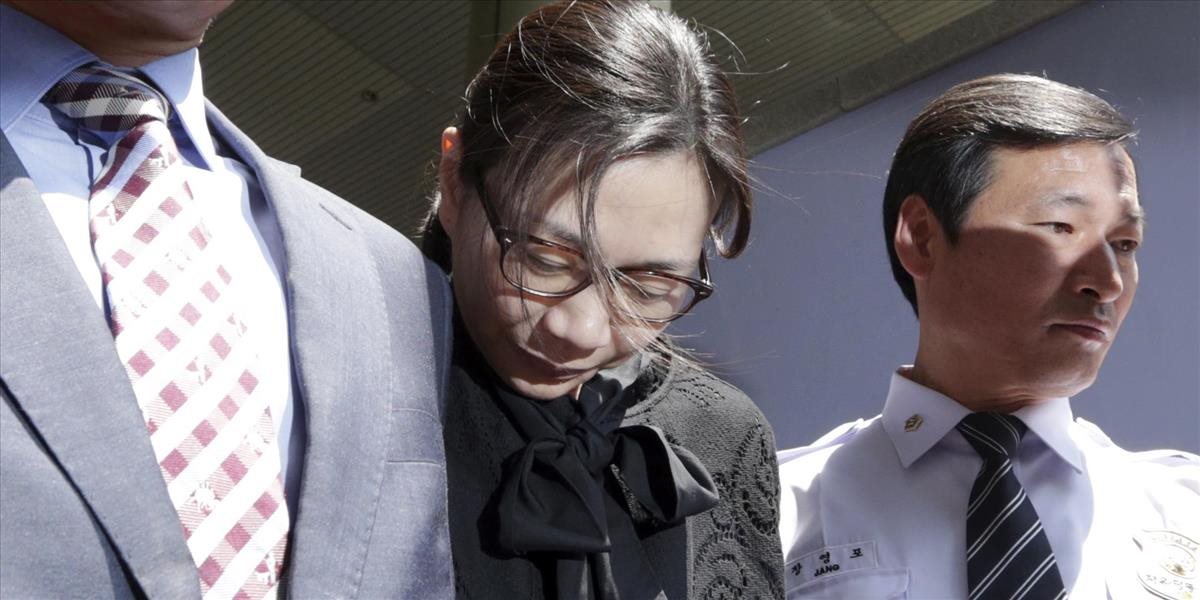 Z väzenia prepustili odsúdenú dedičku Korean Air, sedela za zdržanie lietadla