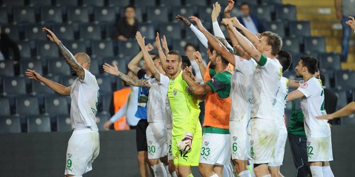 Bursaspor vo finále Tureckého pohára, do Európy však nemôže