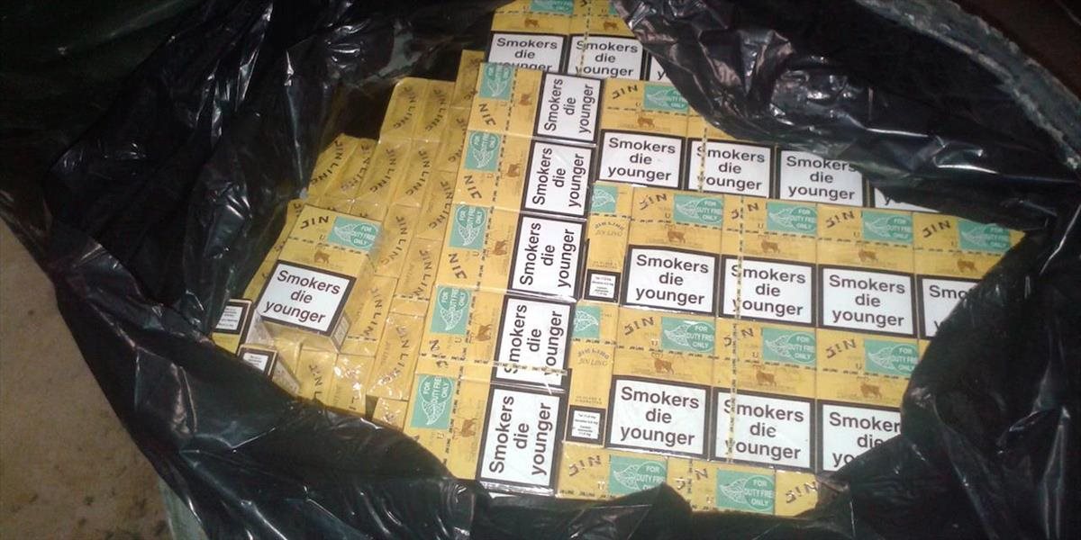 V taške našli sto kartónov pašovaných cigariet