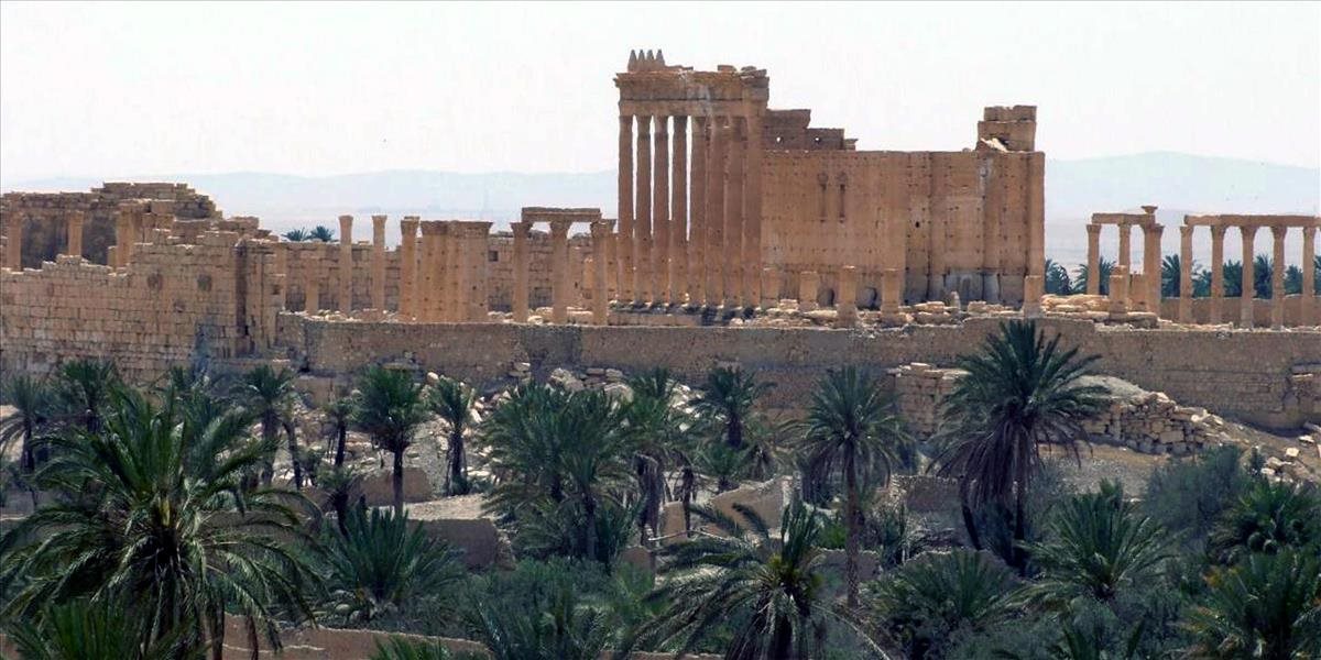 Sýrske vládne sily bombardovali pozície Islamského štátu v Palmýre