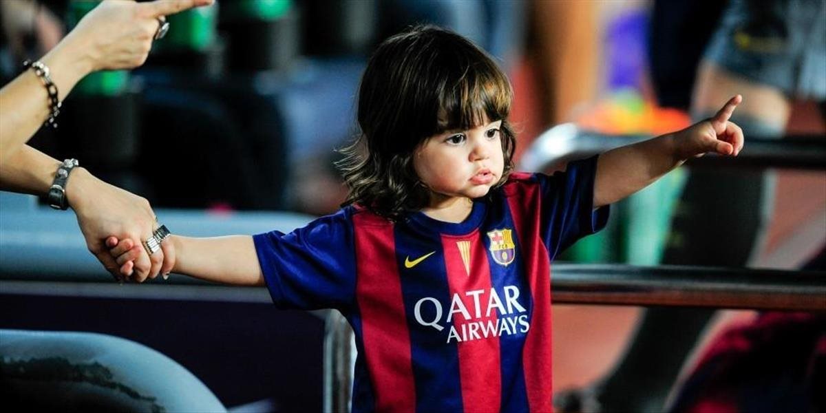 VIDEO Shakira na slávnom Nou Campe zvečnila prvý gól svojho syna Milana Piquého