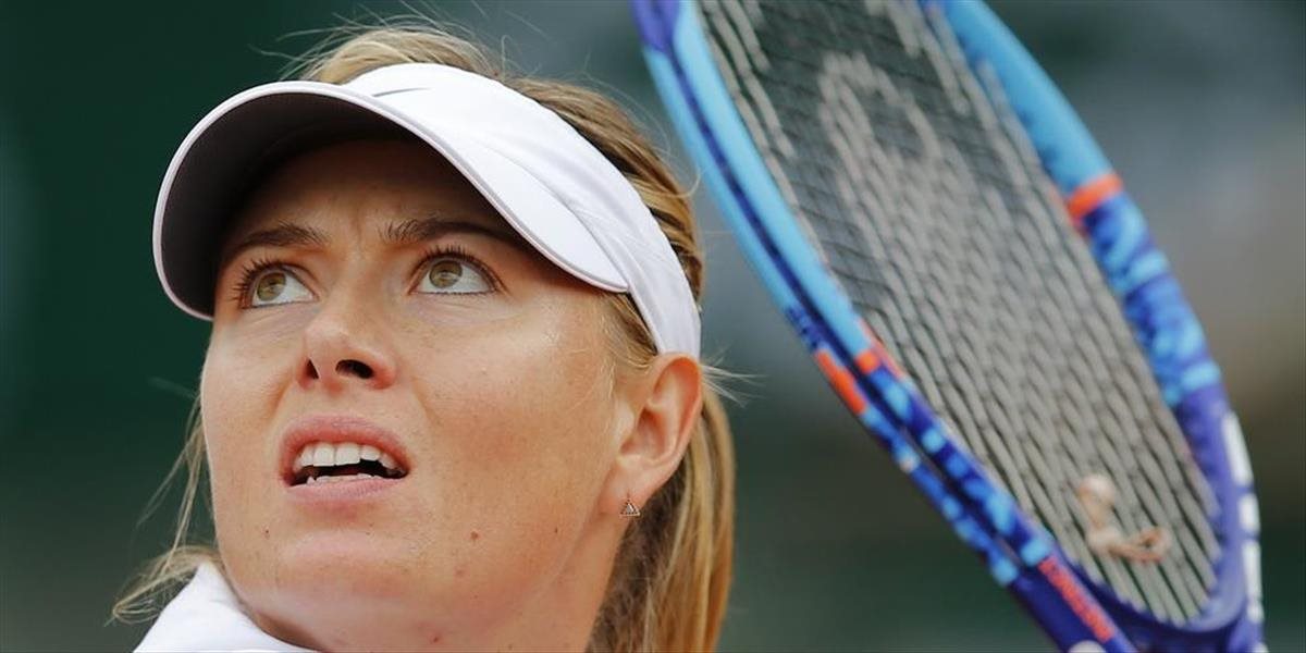 Roland Garros: Obhajkyňa titulu Šarapovová bez ťažkostí do 2. kola