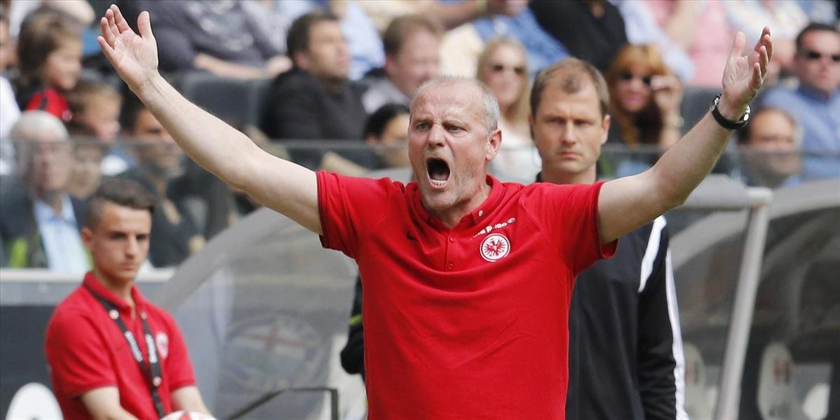 Schaafa odvolali z postu trénera Eintrachtu Frankfurt