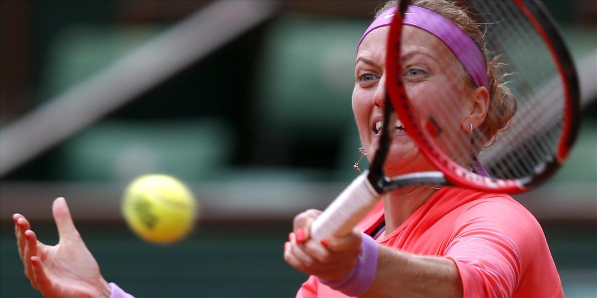 Roland Garros: Kvitová sa na úvod potrápila s Erakovicovou