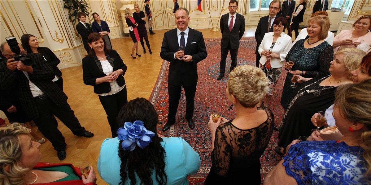 Prezident Kiska prijal ocenené zdravotné sestry
