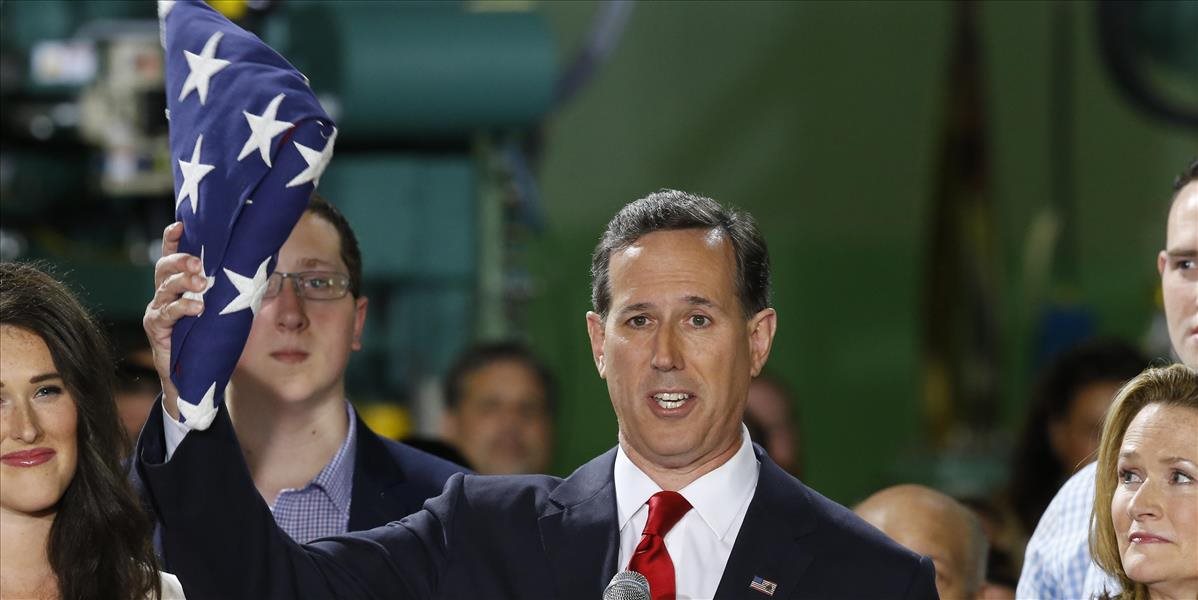 Konzervatívny kandidát Santorum oznámil, že sa bude znovu uchádzať o Biely dom