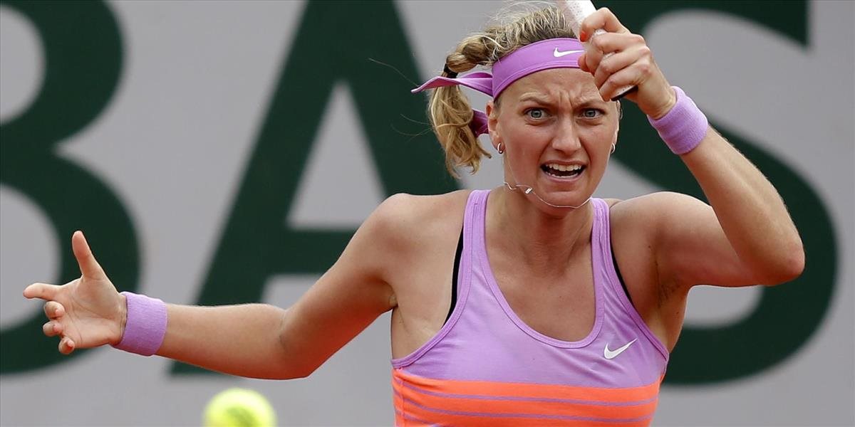 Roland Garros: Kvitová sa znova potrápila, ale je v 3. kole