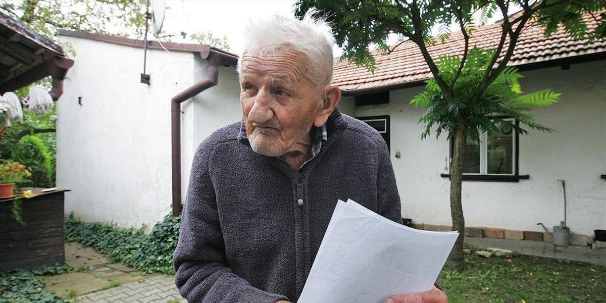 Zomrel najstarší muž ČR Stanislav Spáčil, mal 107 rokov