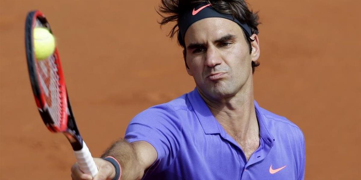 Roland Garros: Federer osemfinalistom bez straty setu
