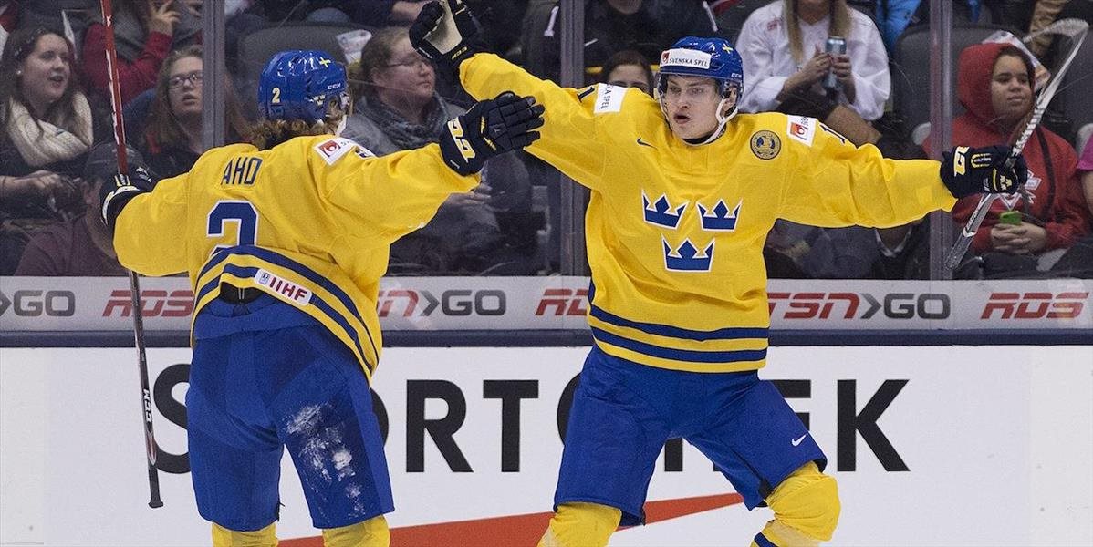 NHL: Švédsky útočník Blidh podpísal nováčikovský kontrakt s Bostonom