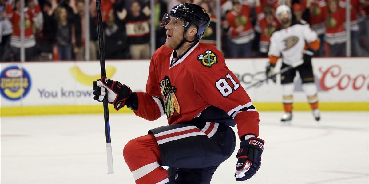 NHL: Hossa víťazným gólom pomohol Chicagu do finále Stanleyho pohára