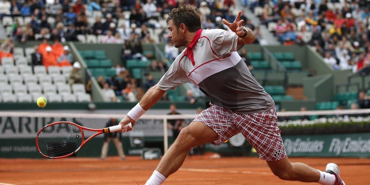 Roland Garros: Wawrinka cez Kližanovho premožiteľa do štvrťfinále