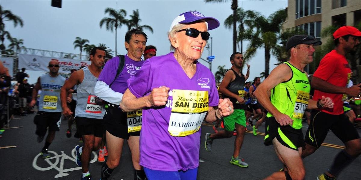 Najstaršou účastníčkou maratónu na svete sa stala 92-ročná Američanka