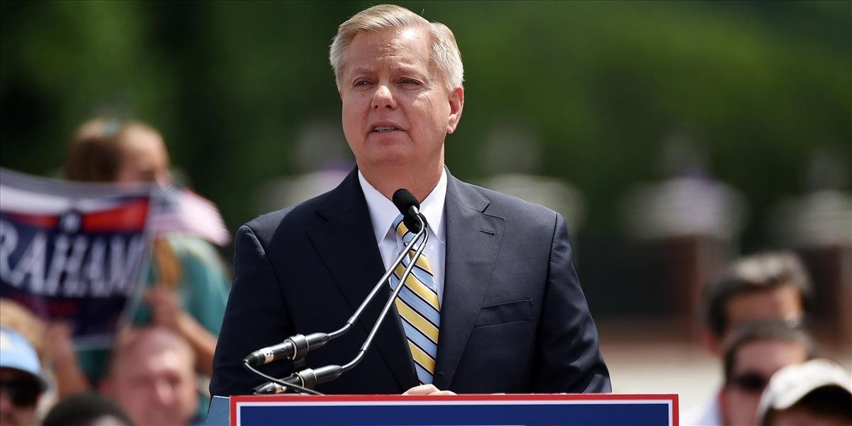 Do boja o prezidentské kreslo vstúpil republikánsky senátor Lindsey Graham