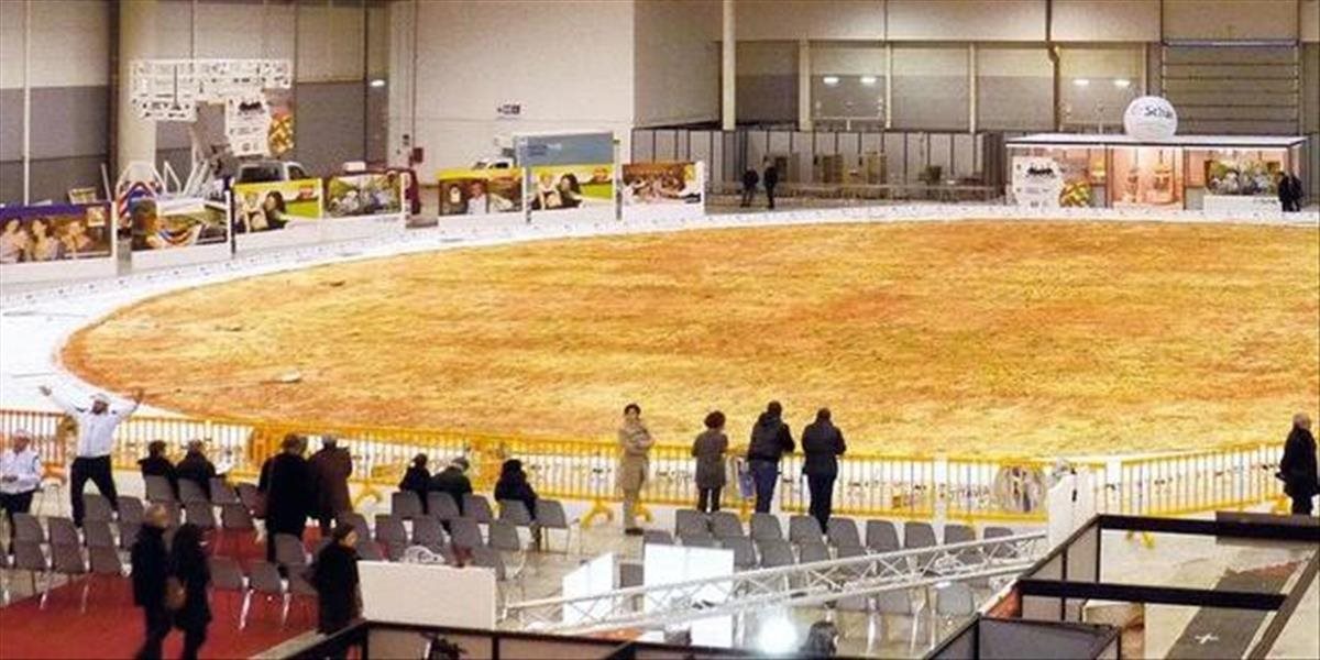 Na Expe vznikla päťtonová pizza Margherita o dĺžke takmer 1,6 km
