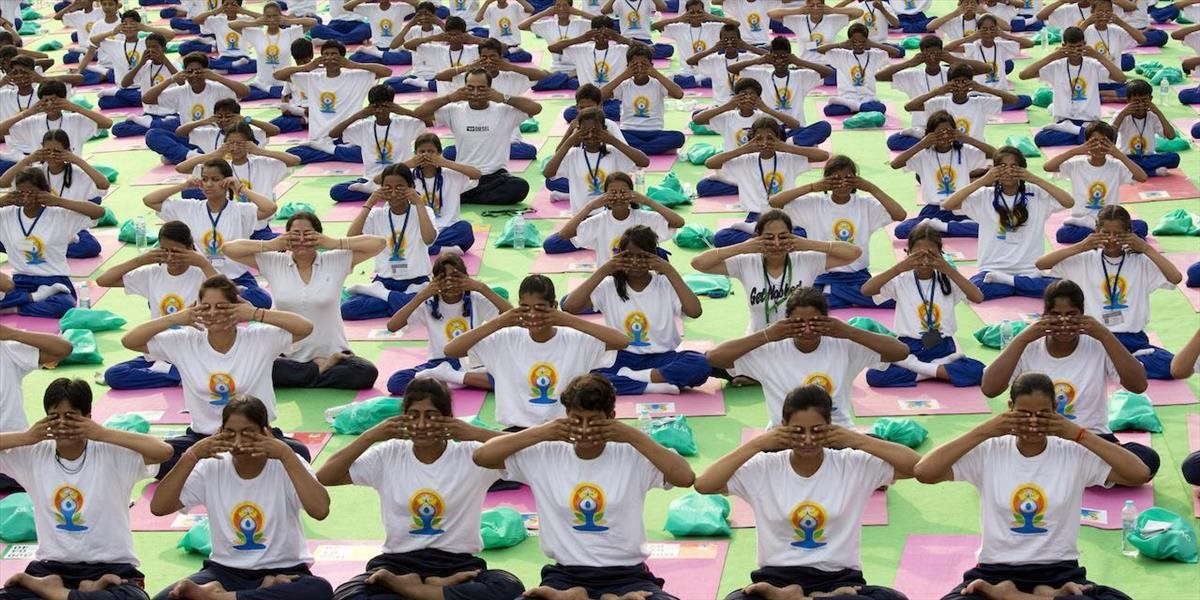 Na cvičení jogy sa zúčastnilo 36-tisíc ľudí, vytvorili tým svetový rekord