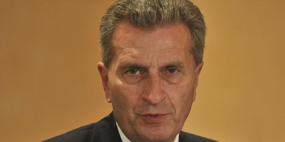 Grexit nebude koniec sveta, hovorí Oettinger