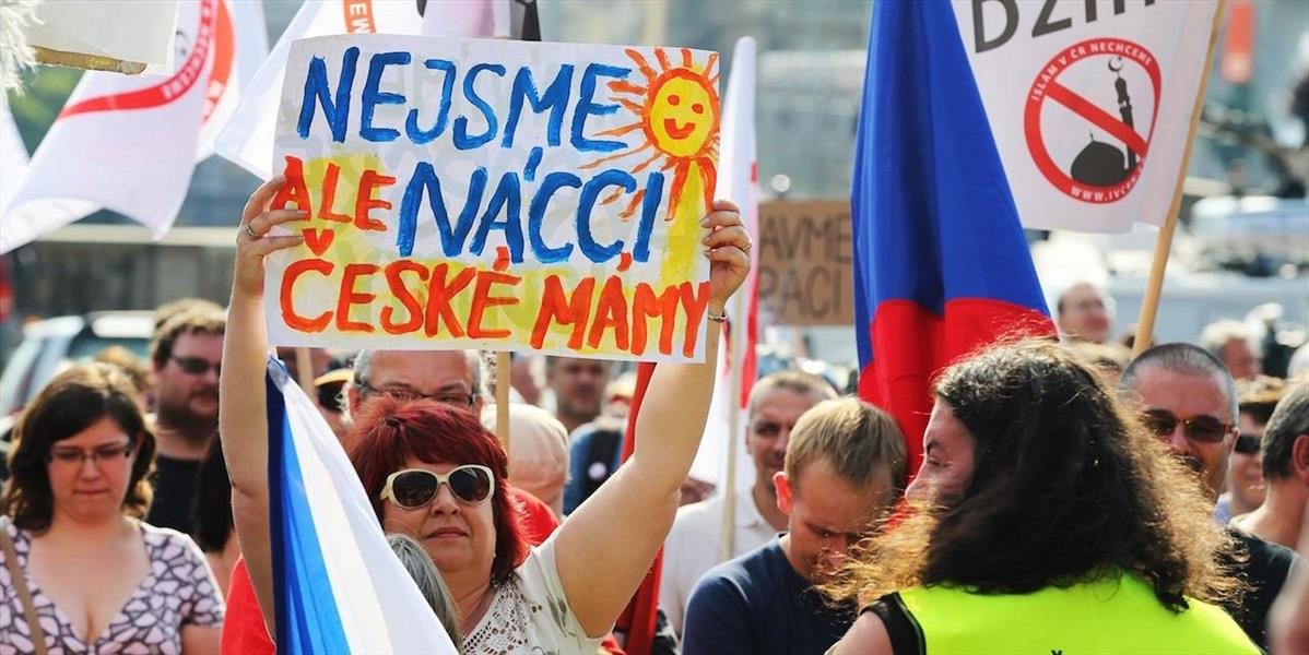 V Prahe demonštrovali proti záverom nedávneho summitu EÚ stovky ľudí