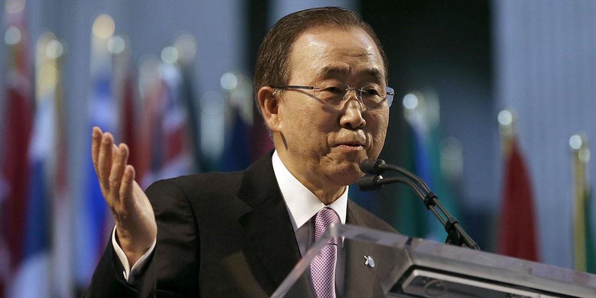 Pan Ki-mun: Svet by sa mal hanbiť za utrpenie v Sýrii