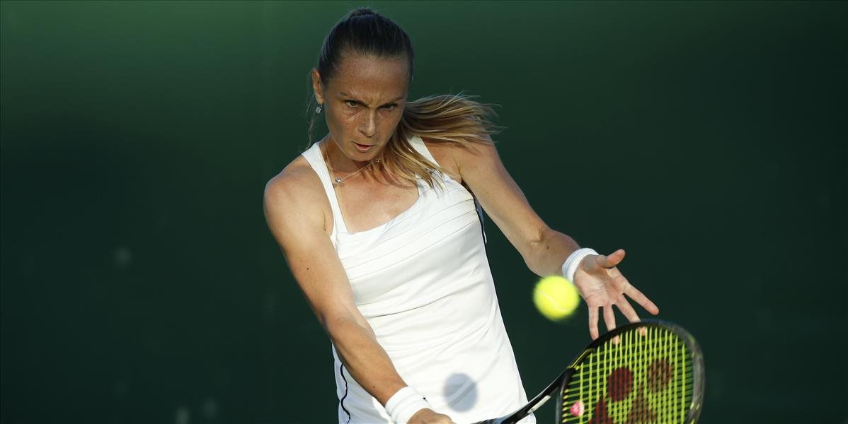 Wimbledon: Rybáriková prešla na ôsmy pokus cez prvé kolo