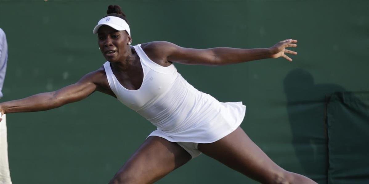 Wimbledon: Venus Williamsová postúpila do 3. kola, Erraniová vypadla