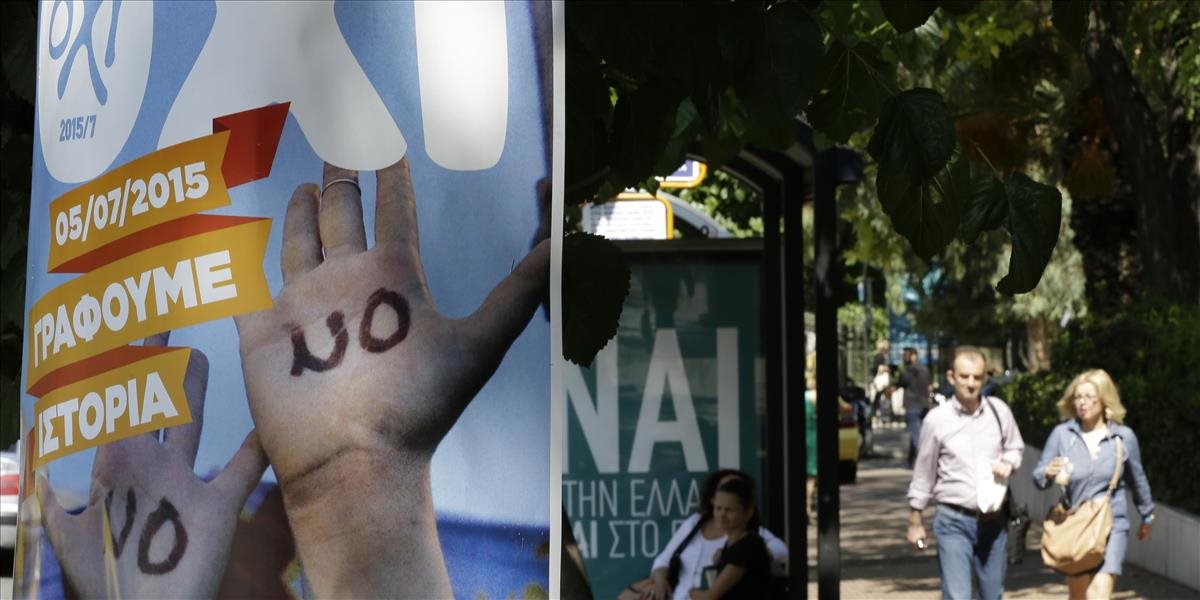 Výsledok gréckeho referenda môže byť veľmi tesný