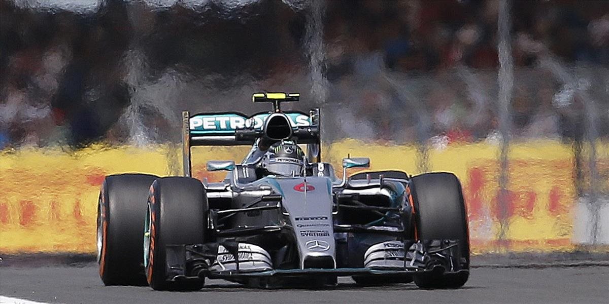 F1: Rosberg uspel aj v druhom tréningu na Silverstone