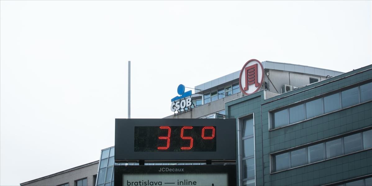 Denné teplotné rekordy padli v Čechách na desiatkach meracích staníc