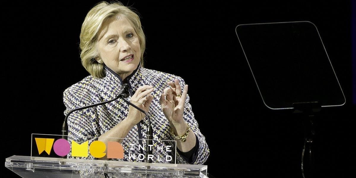 Hillary Clintonová dúfa v "silnú a overiteľnú" dohodu s Iránom