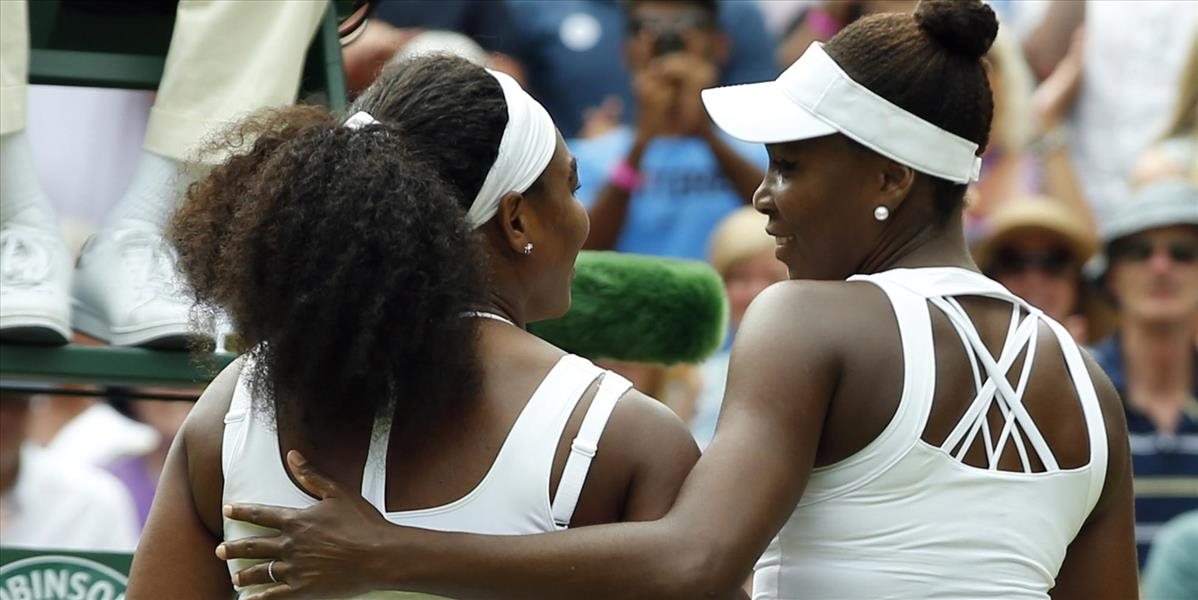 Wimbledon: Serena v osemfinálovom sesterskom derby prekonala Venus