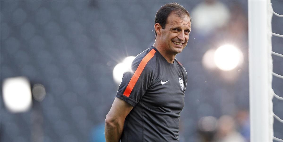 Tréner Allegri v Juventuse so zmluvou do roku 2017