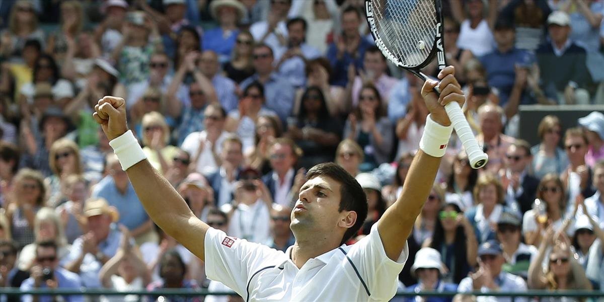 Wimbledon: Djokovič otočil zápas s Andersonom a postúpil do štvrťfinále