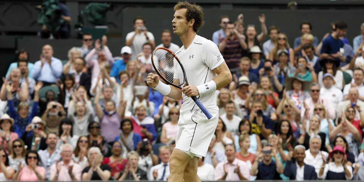 Wimbledon: Šampión 2013 Murray 6. raz do semifinále v Londýne