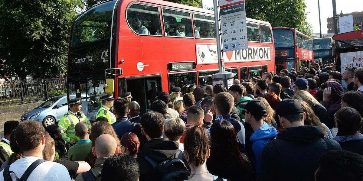 Metro v Londýne ochromil štrajk, ľudia sa zložito dostávali do práce