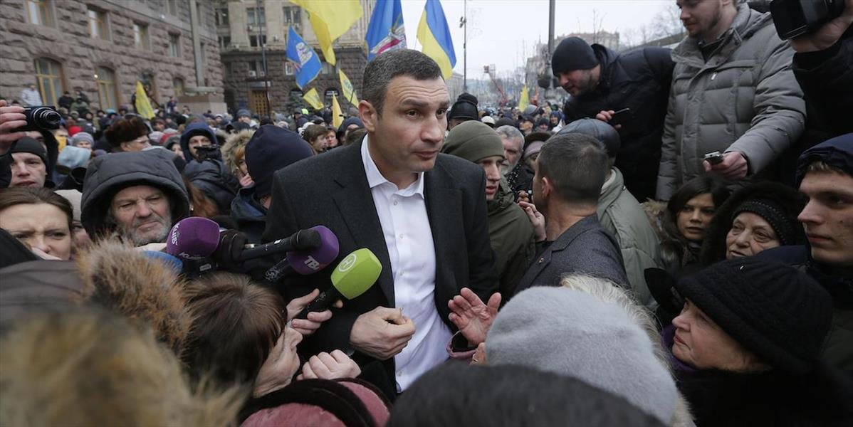Starosta Kyjeva Vitalij Kličko sa volieb neobáva a má v nich aj reálne šance