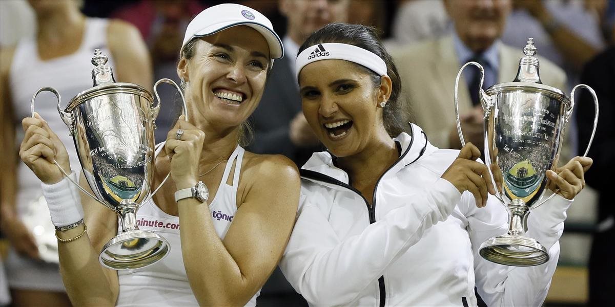 Wimbledon: Víťazkami ženskej štvorhry Hingisová s Mirzaovou