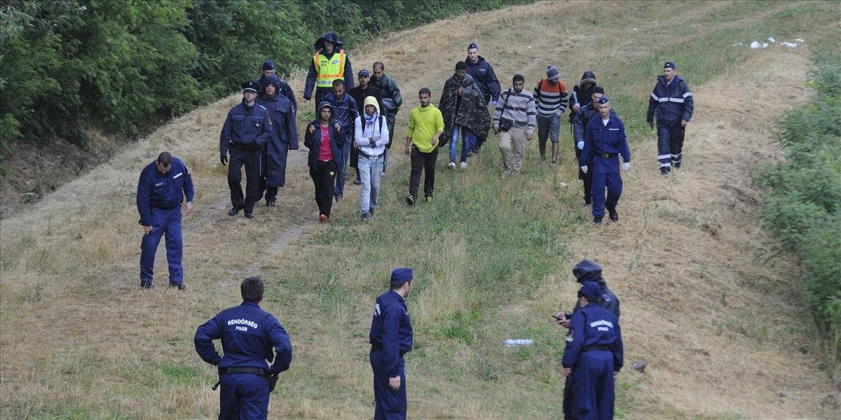 Cez víkend v Maďarsku zadržali tisícky ilegálnych imigrantov, časť tvorili i deti