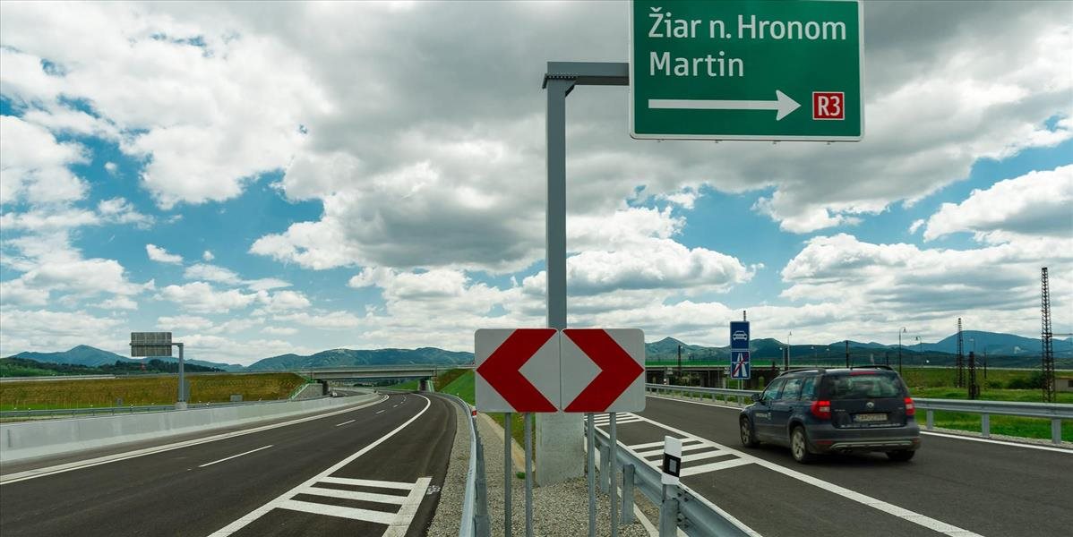 Vodiči pozor: Na novootvorenej diaľnici pri Martine sa začne od stredy platiť mýto