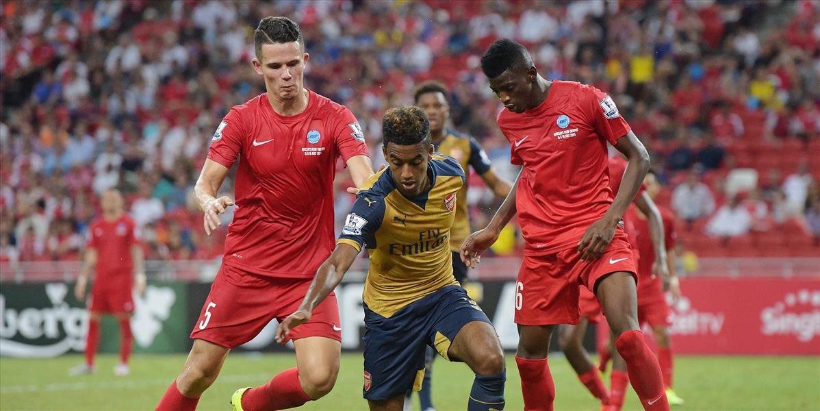 Arsenal na ázijskom turnaji deklasoval výber Singapuru