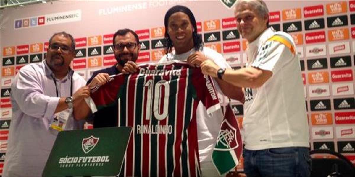 Fluminense na legendárnej Maracane oficiálne predstavila Ronaldinha