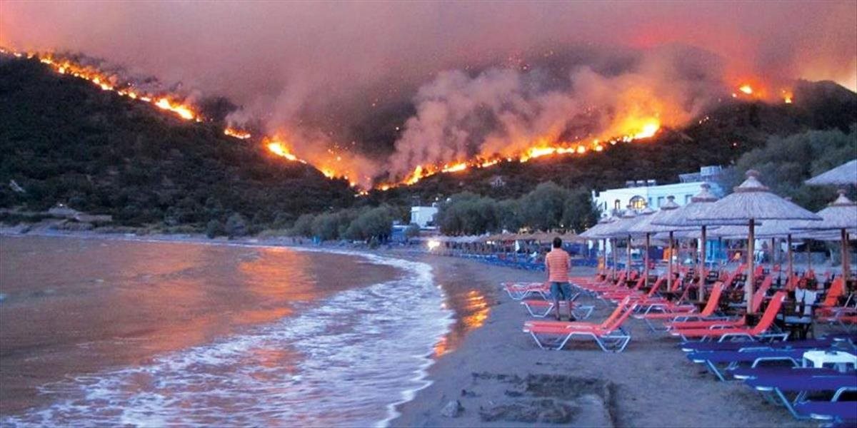Chorvátsko trápia lesné požiare, horia borovicové porasty aj vinice